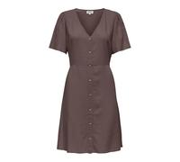 ONLY Damen Onlvita Life S/S Short Dress Noos WVN Regular Fit Kleid Mit Cutline An Der Taille Und Volumenärmeln (1er Pack)