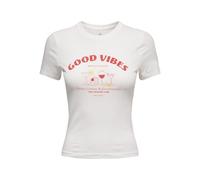 ONLY Damen Onlvivvi Life S/S Baby Tee Box JRS
