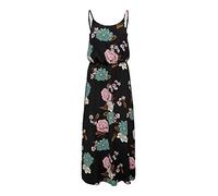 ONLY Damen Onlwinner Sl Maxi Dress Noos Wvn Kleid, Schwarz/Blumen ,34