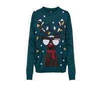 ONLY Damen Onlxmas Deco Stripe L/S Box KNT Pullover Sweater (3er Pack)