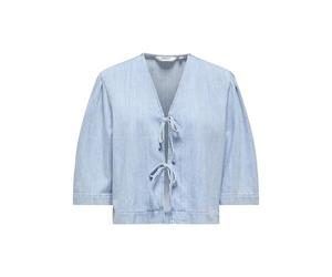 ONLY Damen Onlzola 3/4 DNM Tie Top Cro