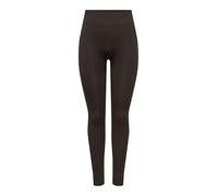 ONLY Damen Onpjaia Life Hw Seam Tights Noos Nahtlose Sportleggings, Chocolate Torte, S-M