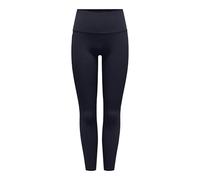 Funktionstights ONLY PLAY "ONPJAM-3-SANA XHW TIGHTS NOOS", Damen, Gr. L (40), N-Gr, blau (night sky), Jersey, Obermaterial: 80% Nylon, 20% Elasthan, unifarben, casual, Hosen, mit reflektierenden Detai