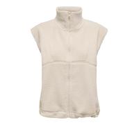 ONLY Damen Onpmon Hn Fz Short Teddy Waistcoat, Pumice Stone, s
