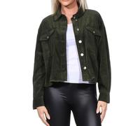 ONLY Damen Oversize Cord Jacke ONLMarina-Eny Life lässige Damenjacke 15222456 Rosin XL