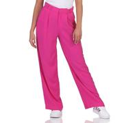 ONLY Damen Palazzo Stoffhose Onlnova Life Corey Damenhose mit weitem Bein 15306567 Raspberry Rose XS