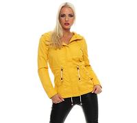 ONLY Damen Parka Jacke onlLORCA Spring Parka Jacket CC OTW, Gr. 34 (Herstellergröße: XS), Gelb (Yolk Yellow Yolk Yellow)