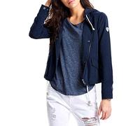 ONLY Damen Parka Jacke onlSKYLAR Jacket CC OTW 15127871, Gr. 34 (Herstellergröße: XS), Blau (Night Sky)