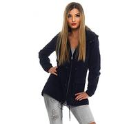ONLY Damen Parka Übergangsjacke Kurzmantel (S, Night Sky)