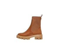 ONLY Damen Schuhe Chelsea-Boots ONLBetty-7 Stiefeletten mit dicker Sohle 15329824 Cognac 36