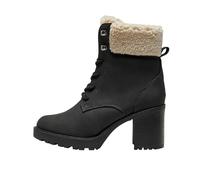ONLY Damen Schuhe Stiefeletten ONLBarbara Warm Boot in Wildleder-Optik 15304722 Black 36