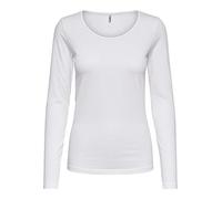 Only Damen Shirt LIVE Weiß Größe XS