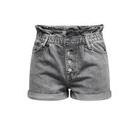 ONLY Damen Short 15200196 Grey Denim Xs