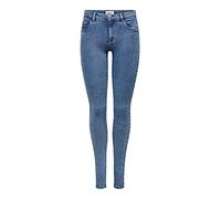 ONLY Damen Skinny Fit Jeans OnlRain reg, Farbe:Blau, Jeans/Hosen Neu:XL / 34L