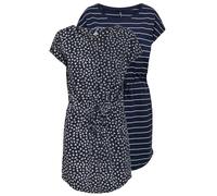 ONLY Damen Sommer Mini Kleid onlMAY S/S Dress 2er Pack, Farbe:Mehrfarbig, Größe:S