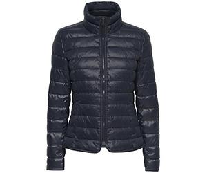 ONLY Damen Steppjacke Jacke onlTAHOE Contrast Hooded Jacket CC OTW, Gr. 34 (Herstellergröße: XS), Blau (Blue Graphite)