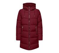 ONLY Damen Steppmantel ONLDolly Winterparka mit Kapuze 15205369 Cabernet XS