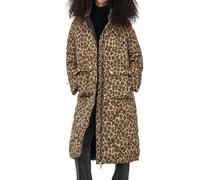 ONLY - ONLASTI LIFE AOP PUFFER COAT CC OTW cocoa créme - Gr. - L