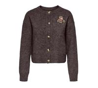 ONLY - ONLTEDDY LS CARDIGAN EX KNT Chocolate Torte - Gr. - S