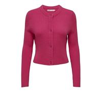 ONLY Damen Strickjacke Onlkatia Ls Button Cardigan KNT, Raspberry Sorbet, L