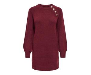 ONLY Damen Strickkleid | Normal geschnitten fit, Langarm, Casual, Bei max. 30 grad im schongang waschen
