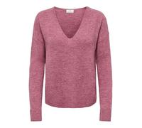 JDY - JDYELANORA L/S V-NECK PULLO. KNT NOOS Deco Rose - Gr. - L