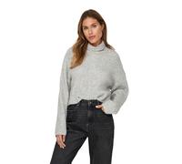 ONLY Damen Onlmelanie L/S Rollneck KNT Strickpullover, Light Grey Melange, S EU