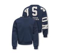 ONLY Damen Sweatshirt | Locker geschnitten fit, Langarm, Basic, Bei max. 40 grad im schongang waschen