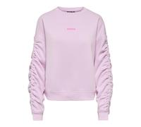 ONLY Damen Sweatshirt | Locker geschnitten fit, Langarm, Casual, Bei max. 30 grad im schongang waschen