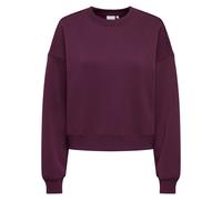ONLY Damen Sweatshirt - ONLBEST CREW NECK SWEAT, Rundhals, Regular Fit, einfarbig Lila / M M Lila