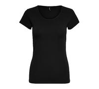 ONLY Damen T-Shirt New Top Basic Kurzarm 15255444 (DE/NL/SE/PL, Alphanumerisch, XL, Regular, Regular, 1)