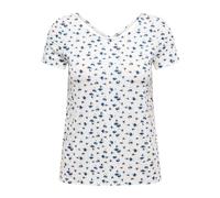 ONLY Damen T-Shirt - ONLBERA BACK LACE UP TO, Rundhals, Viskose L Mehrfarbig