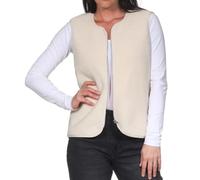 ONLY - ONLBABY TEDDY ZIP VEST PNT Birch - Gr. - L