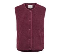 ONLY Damen Teddyfell Weste | Ohne Ärmel, Casual, Bei max. 30 grad im schongang waschen