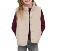 KIDS ONLY Weste "Sandra" in Beige - Größe 152 | Kinderjacken