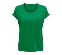ONLY Damen Top Kurzarm Rundhals T-Shirt Moster Weiß Schwarz XS S M L XL XXL, Größe:XL, Farbe:Jolly Green 15106662