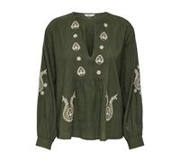 ONLY Damen Top | Normal geschnitten fit, Langarm, Casual, Bei max. 40 grad waschen
