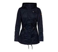 ONLY Damen Übergangsjacke Kurzmantel New Lorca Spring Parka 15168792 Blue Graphite XXL