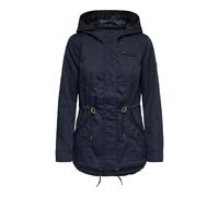 ONLY Damen Übergangsjacke ONLLorca Canvas Parka leichte Jacke mit Kapuze
