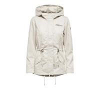 ONLY Damen Übergangsjacke ONLLorca Canvas Parka leichte Jacke mit Kapuze