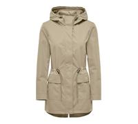 ONLY Damen Übergangsjacke ONLLouise Parka leichte Jacke mit Kapuze 15312869 Trench Coat M