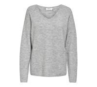 Only Strickpullover »ONLCAMILLA«, light grey melange