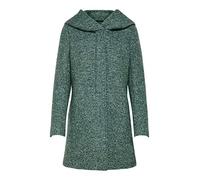 ONLY Damen Wollmantel Sedona Boucle Wool 15156578 Balsam Green Mel XS