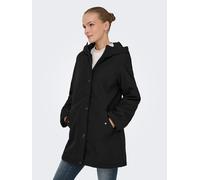 Parka ONLY "ONLOLIVIA LIFE PARKA COAT CS OTW", Damen, Gr. S, schwarz, Web, Obermaterial: 100% Polyester, unifarben, Jacken Parka (83802718-S) schwarz
