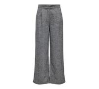 ONLY ONLBEKKA LIFE HW WIDE WOOL LOOK PANT TLR Damen | MEDIUM GREY MELANGE | 40