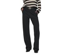 ONLY Damen Hose ONLPOPTRASH Life MW - Relaxed Fit - Schwarz Beige XS S M L XL, Größe:XS/32, Farbe:Black 15341829