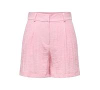 ONLY Female Bermuda Shorts ONLITA Hohe Taille Normal geschnitten Leinen Shorts