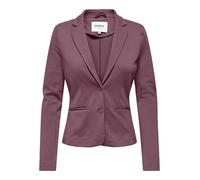 Only Jerseyblazer ONLPOPTRASH – 2-Knopf, taillierte Silhouette, Milano Rib – Damen L, rose braun