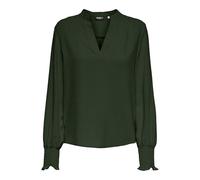 Only Bluse ONLMETTE – V-Ausschnitt, Langarm Smock-Top NOOS WVN, XS