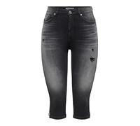ONLY Female Caprihose ONLWAUW Mittlere Taille Normal geschnitten Caprihose